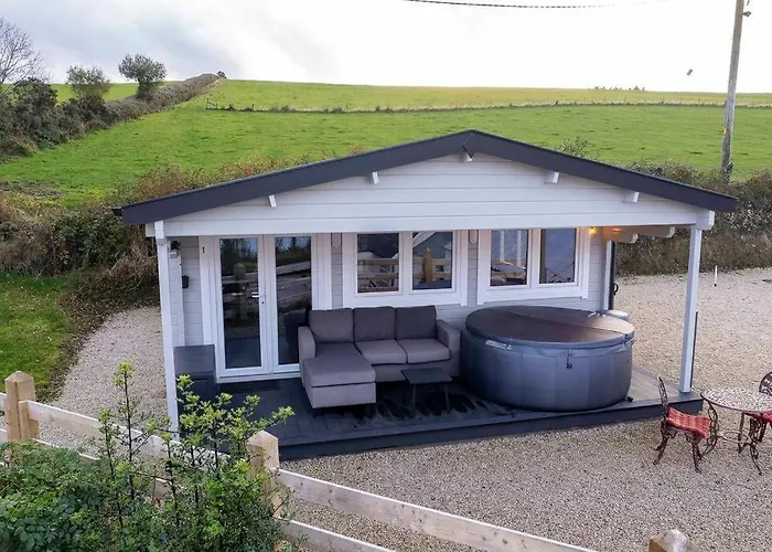 Appartement Luxury Log With Private Hot Tub & Sea Views Letterkenny